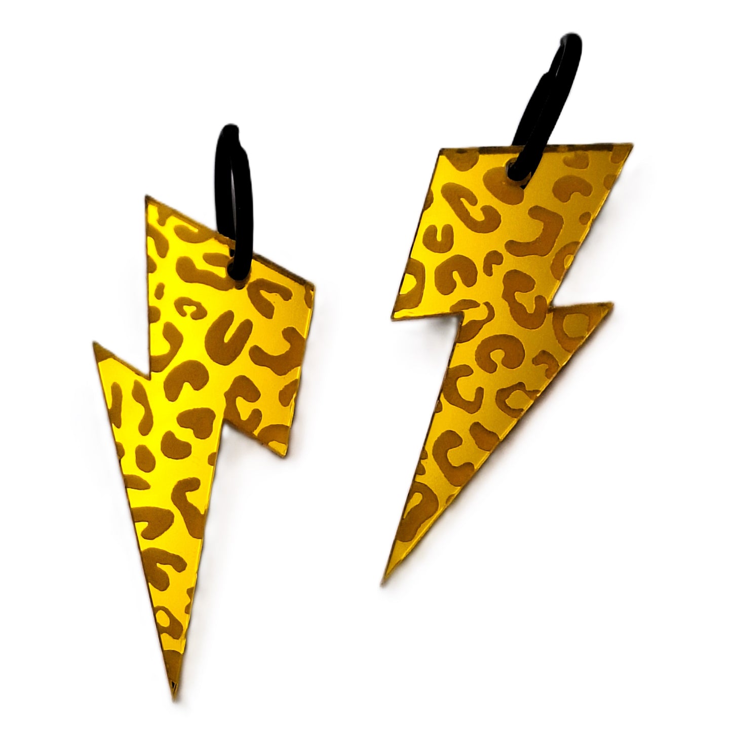 Pendientes de Rayo Leopardo