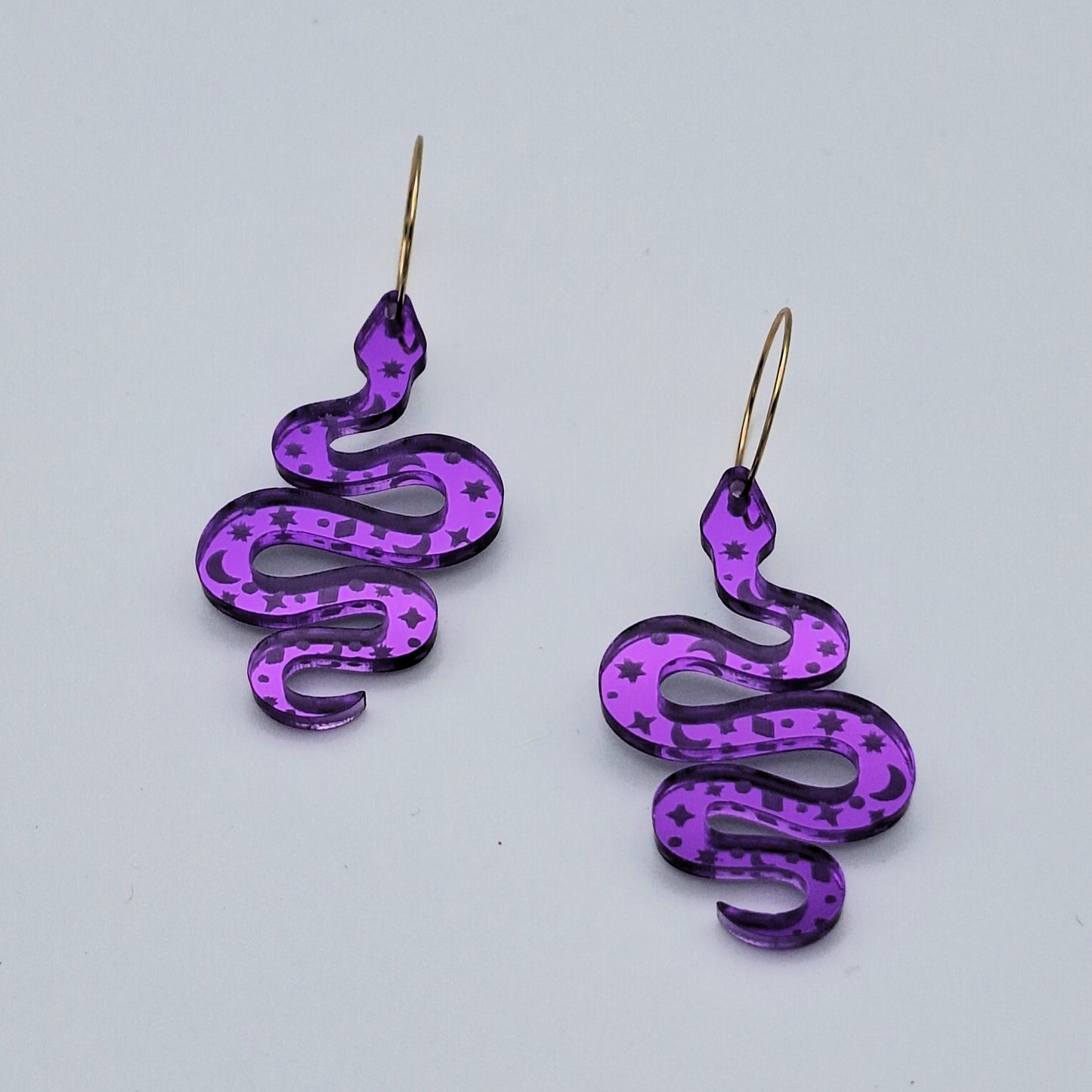 Pendientes Serpiente Mística