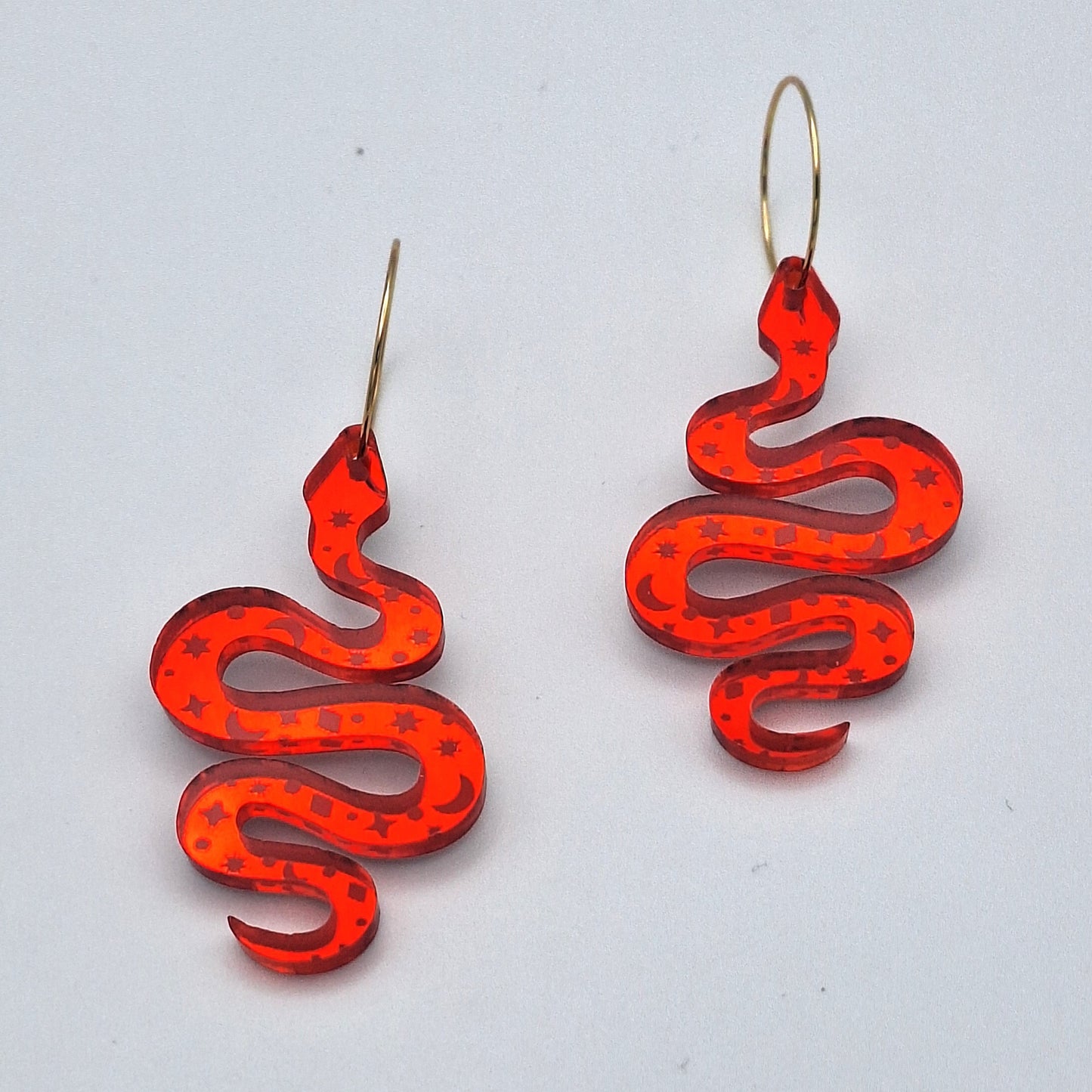 Pendientes Serpiente Mística