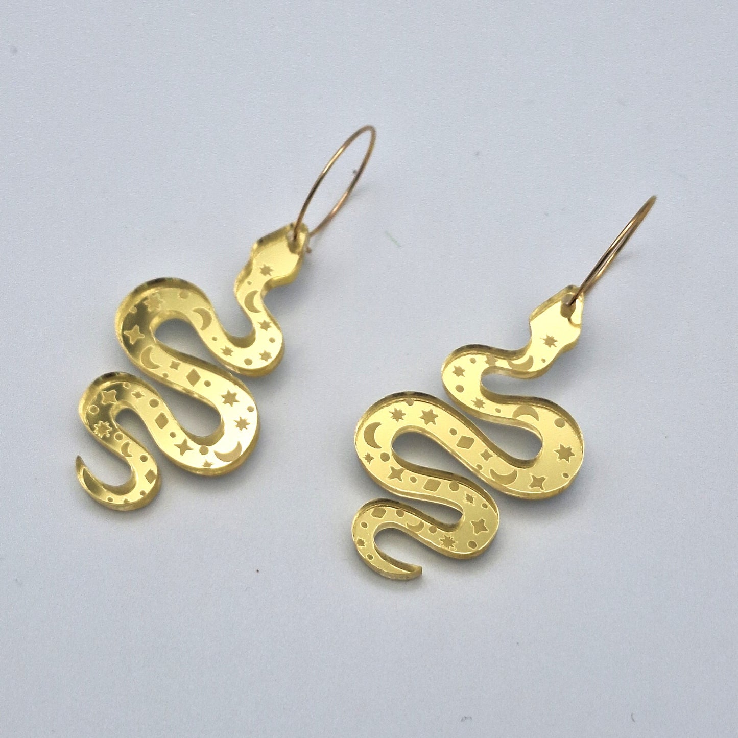 Pendientes Serpiente Mística