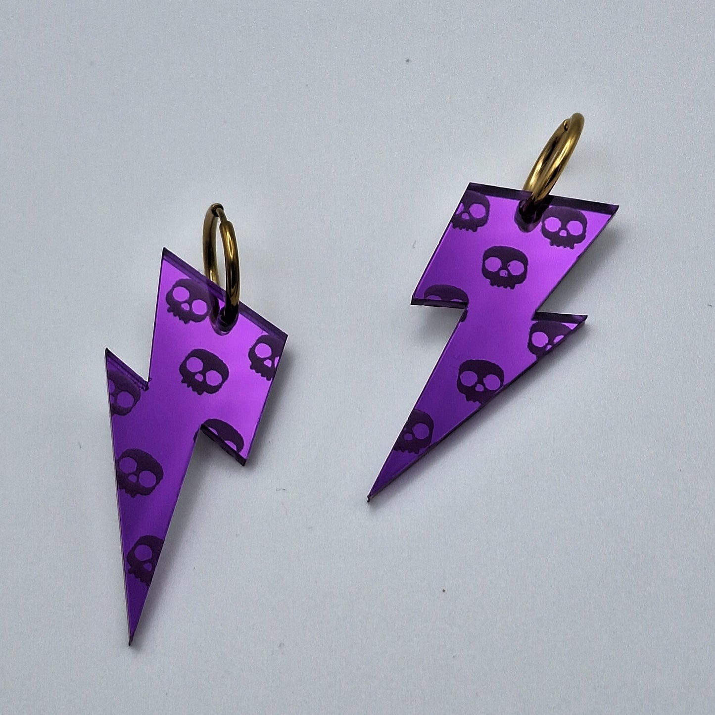 Pendientes Rayo Calaveritas