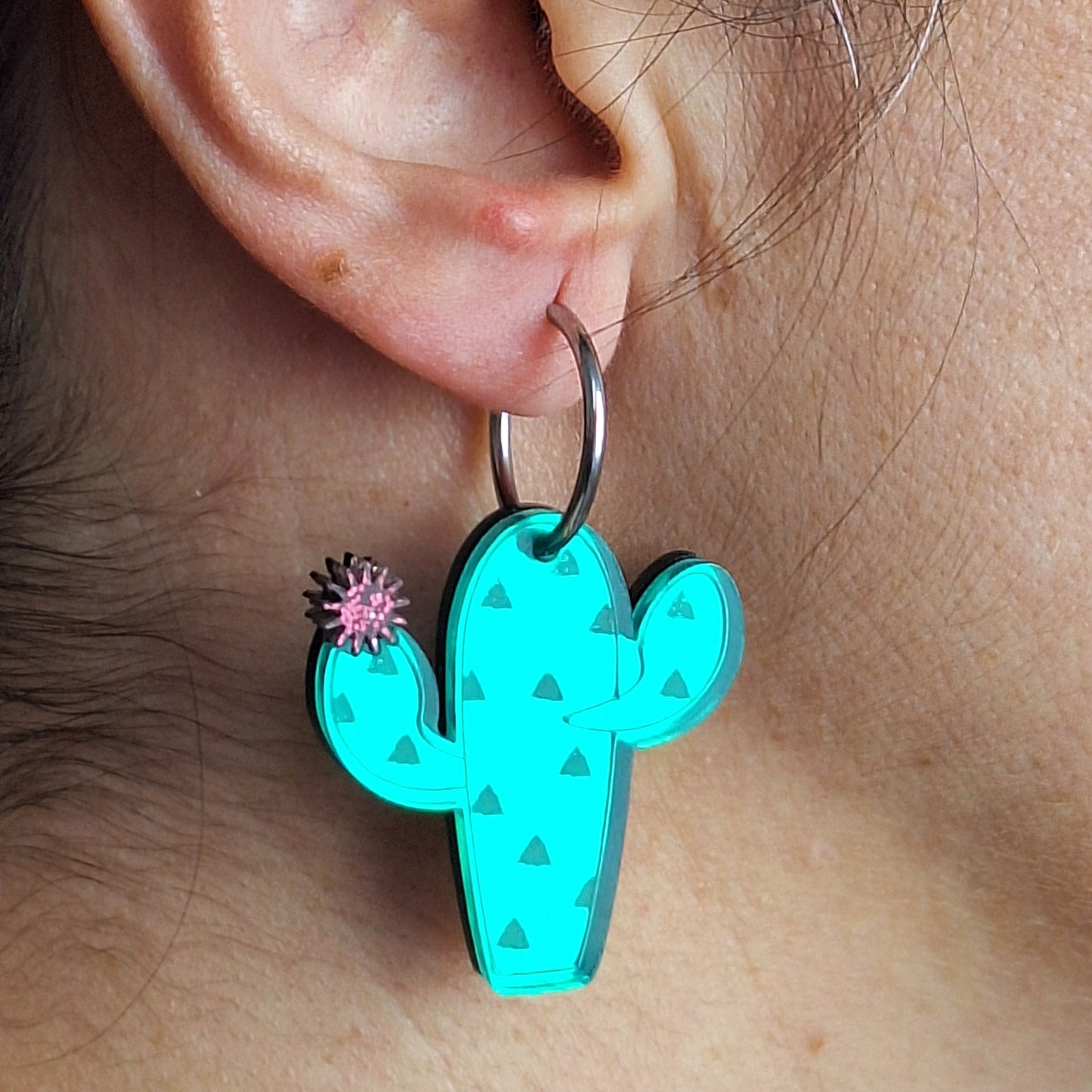 Pendientes de Cactus