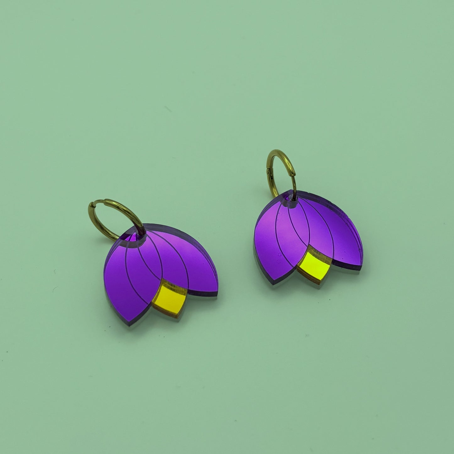 Pendientes Tulipán