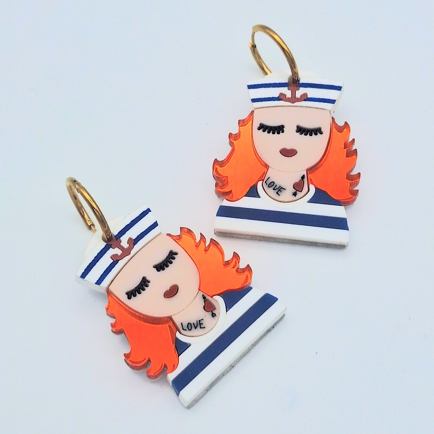 Pendientes Marinera