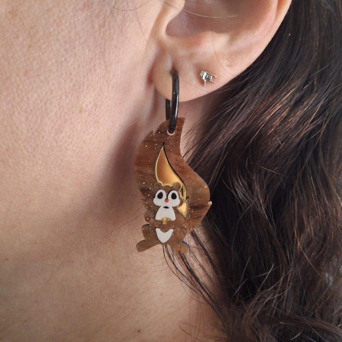 Pendientes Ardilla