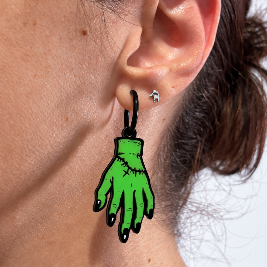 Pendientes Mano Monstruosa