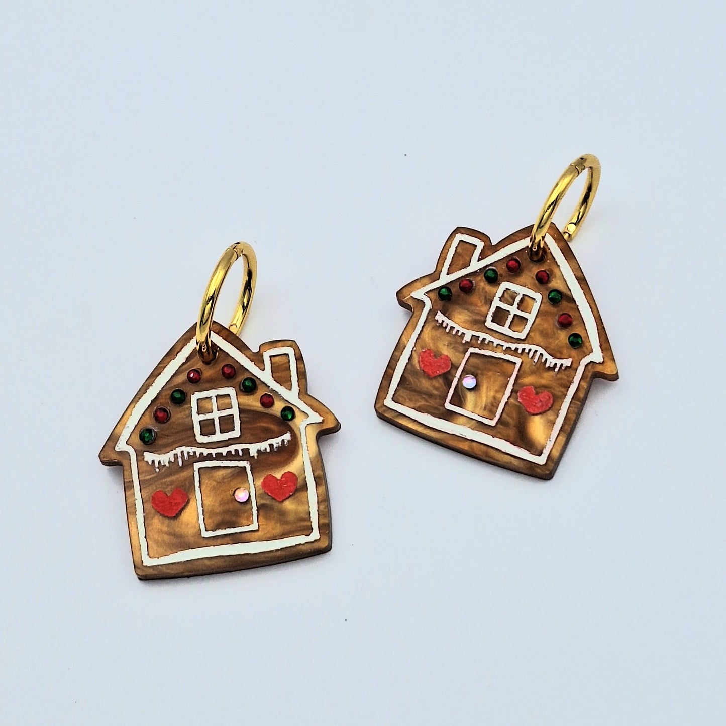 Pendientes Casita de Jengibre