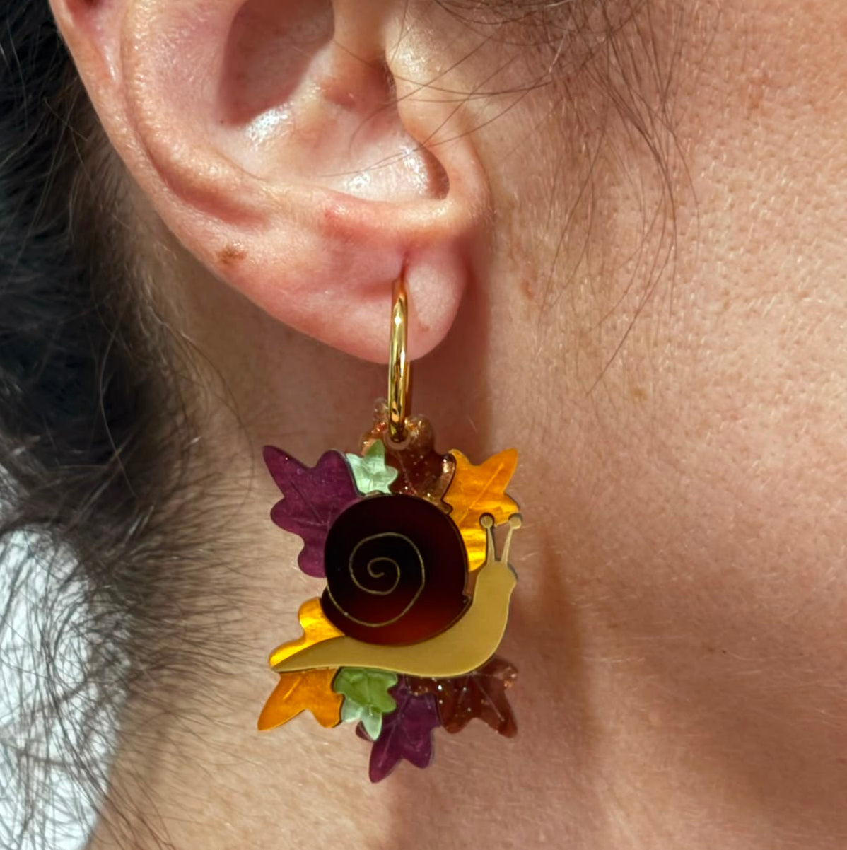 Pendientes Caracol