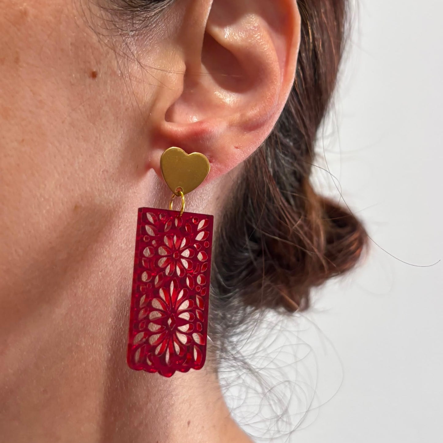 Pendientes Papel Picado Mexicano