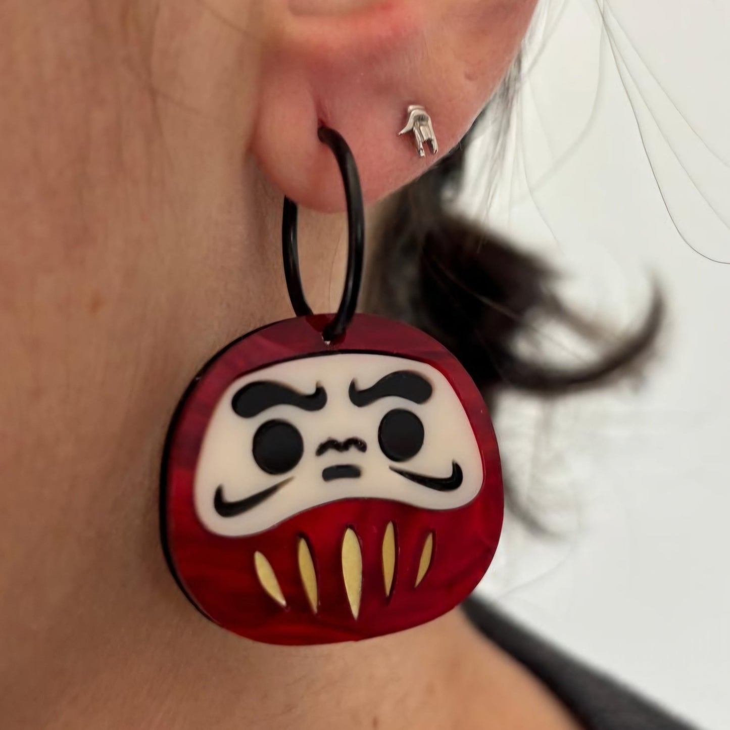 Pendientes Daruma
