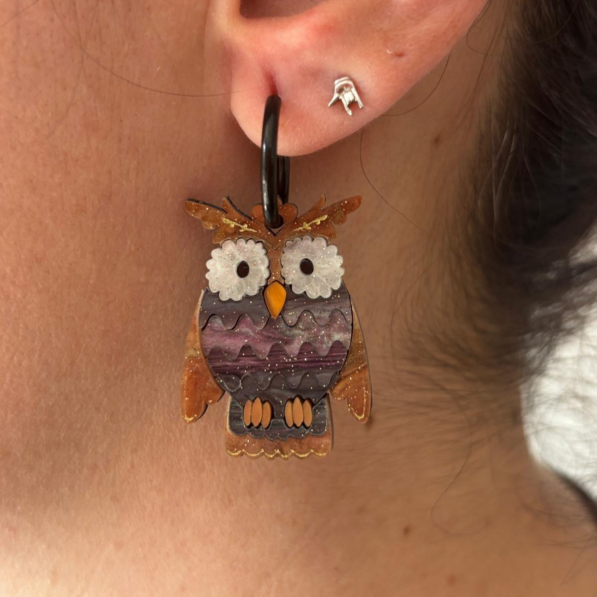 Pendientes Búho