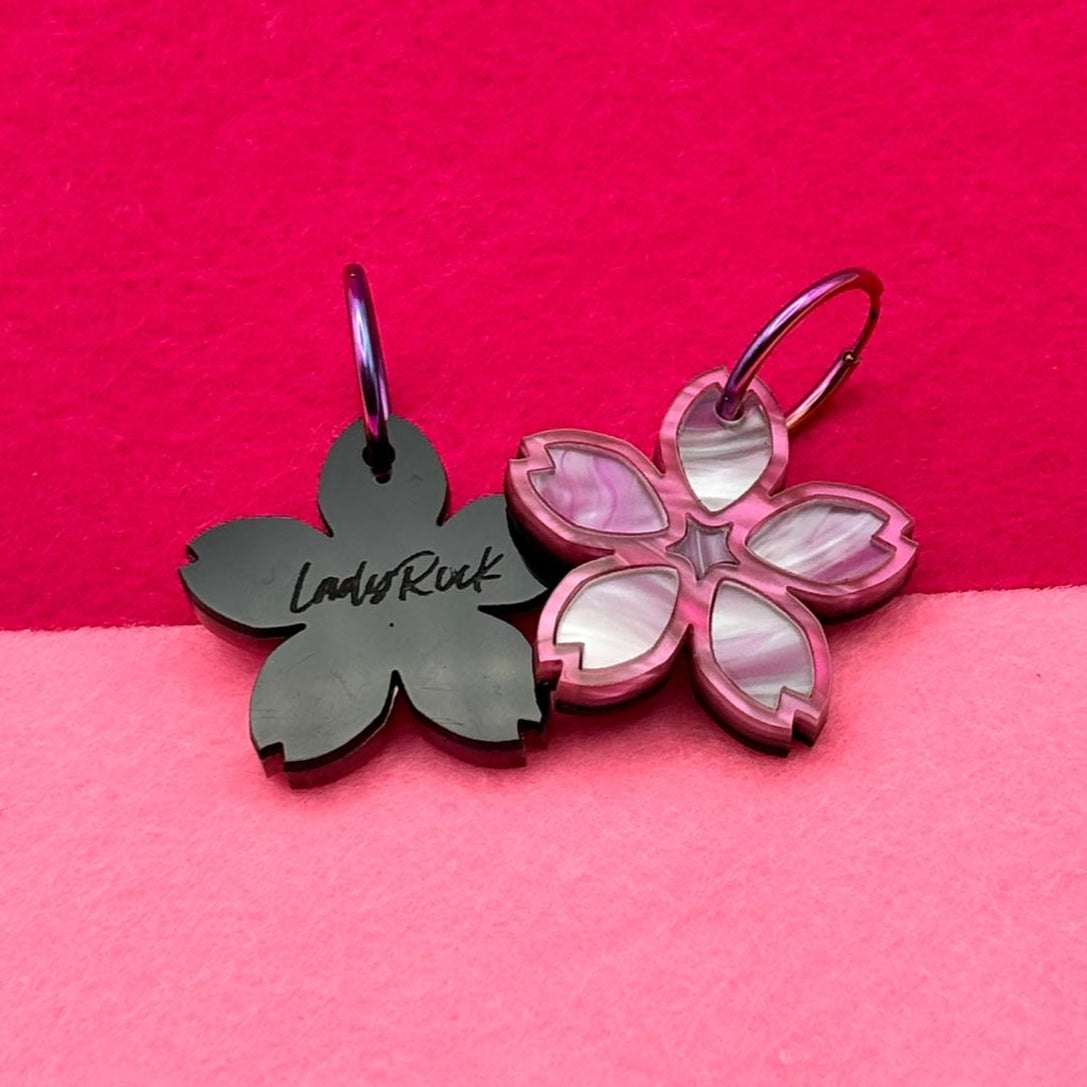 Pendientes Flor de Sakura