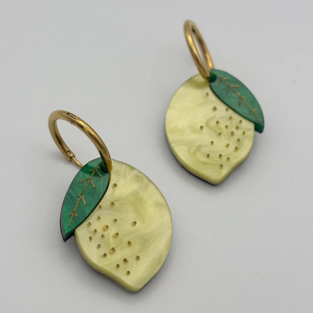 Pendientes Limón