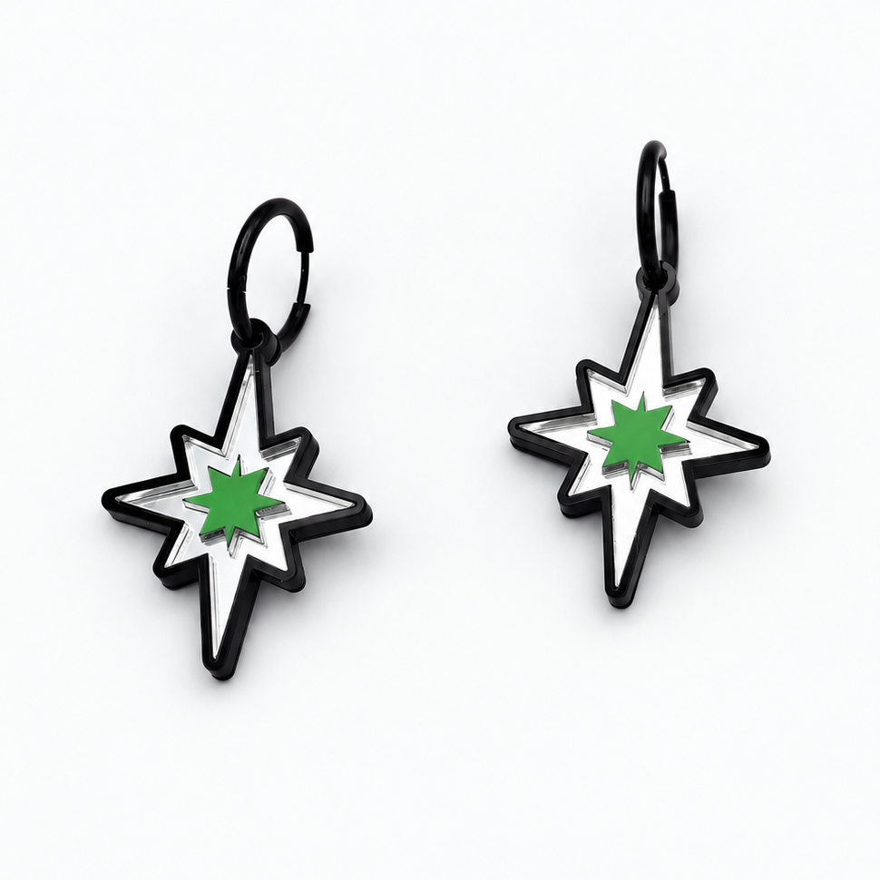 Pendientes Estrella Hechizada