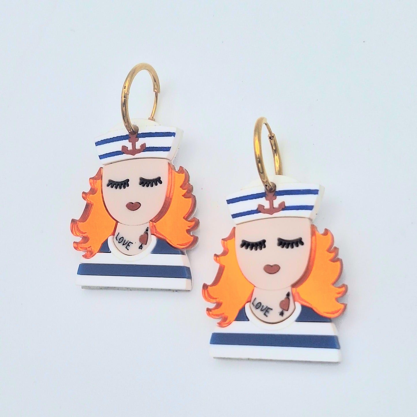 Pendientes Marinera