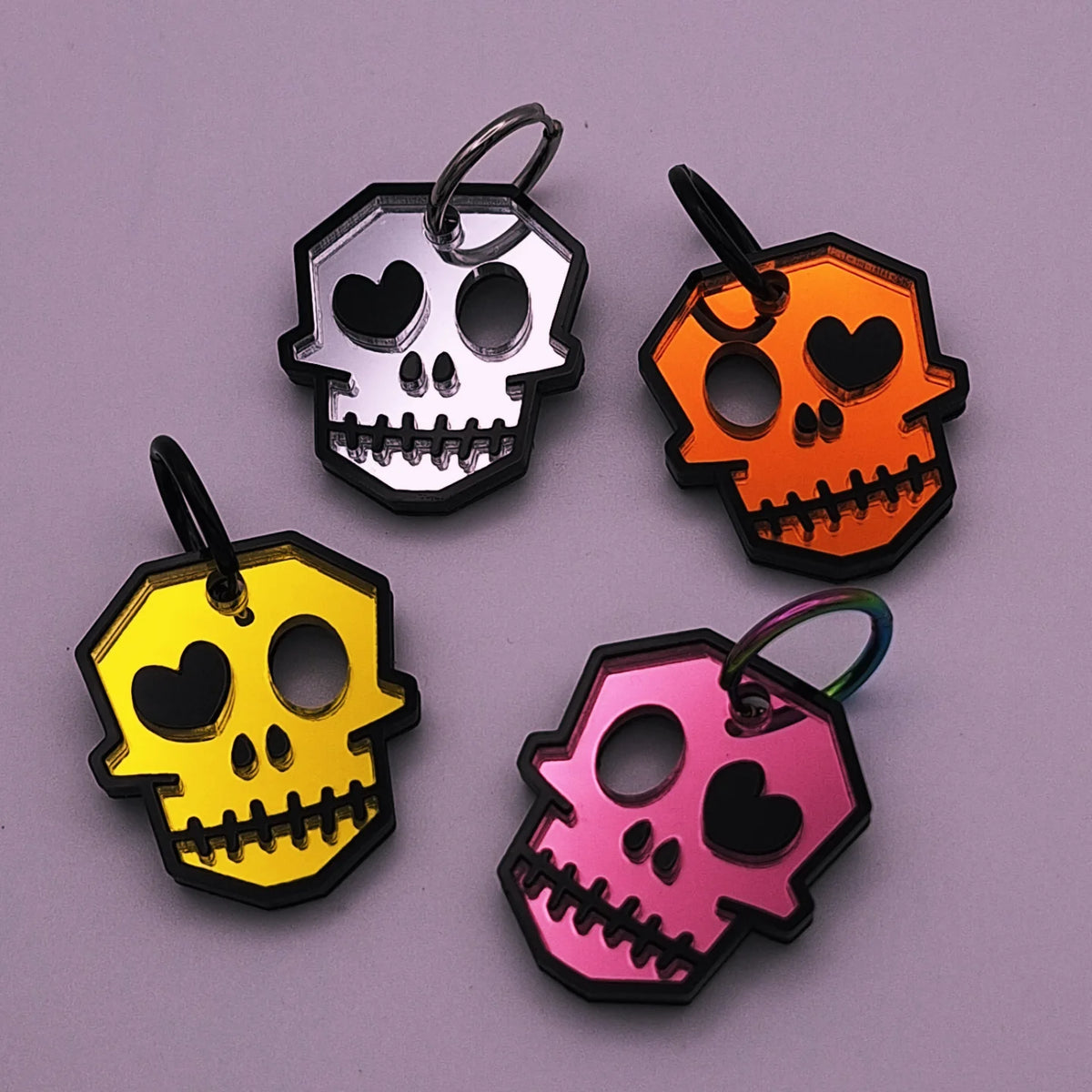 Pendientes Calavera Glam