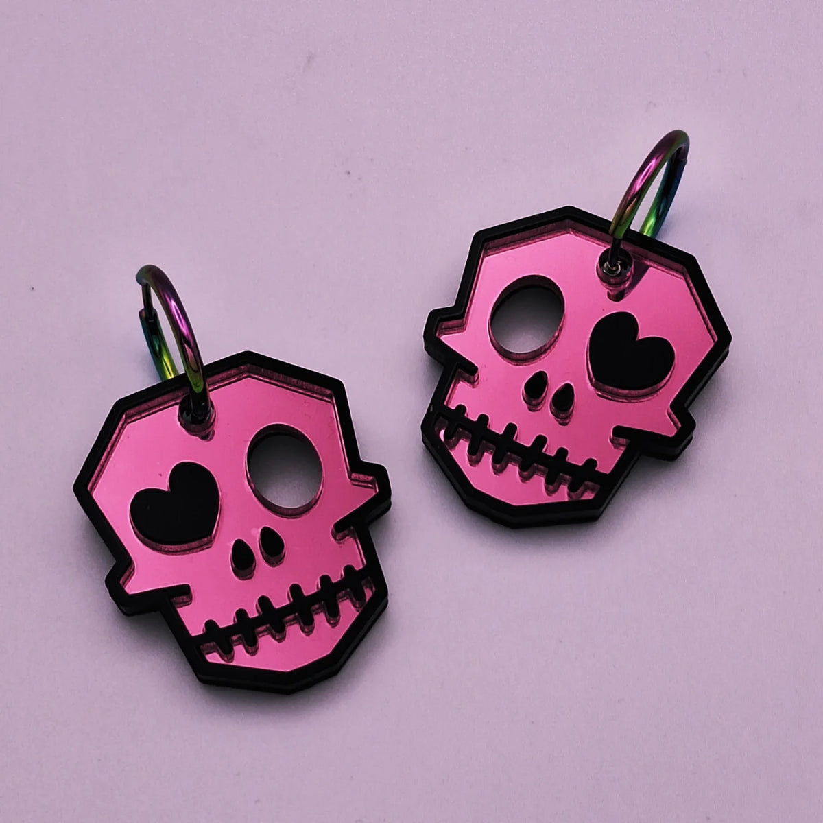 Pendientes Calavera Glam