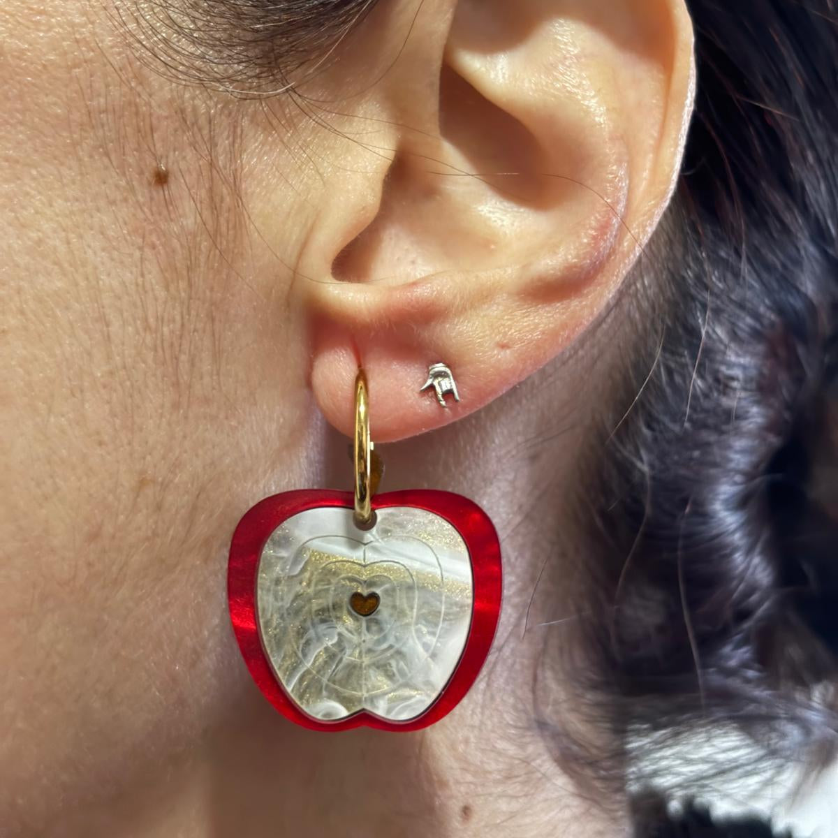 Pendientes Manzana del Amor