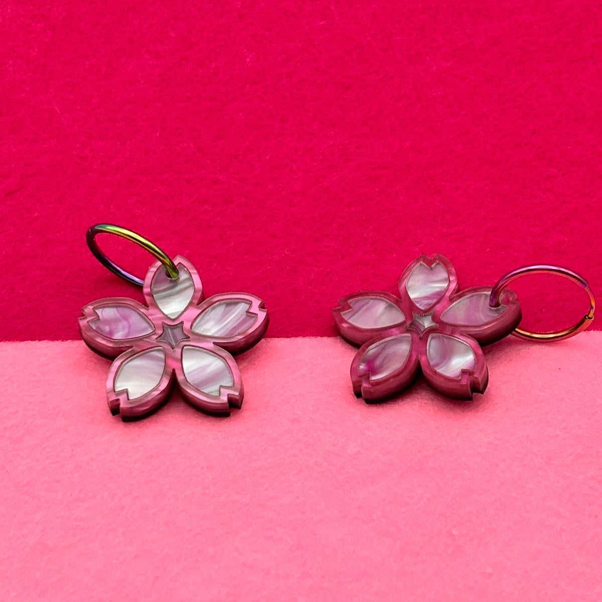 Pendientes Flor de Sakura