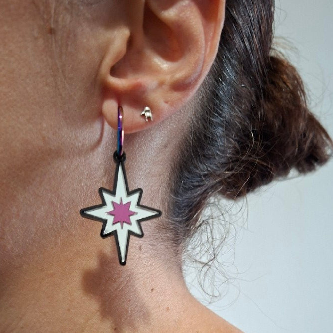 Pendientes Estrella Hechizada