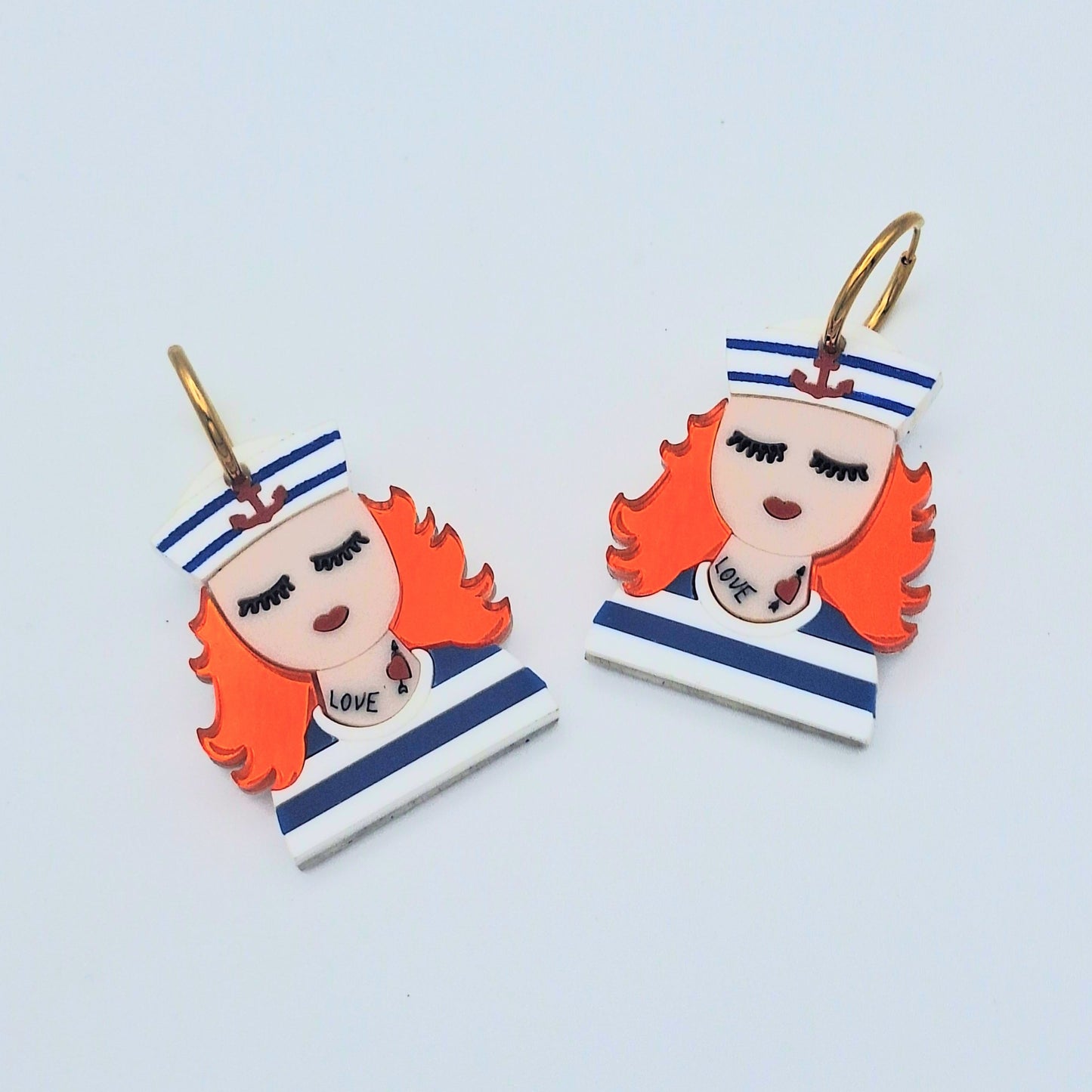 Pendientes Marinera