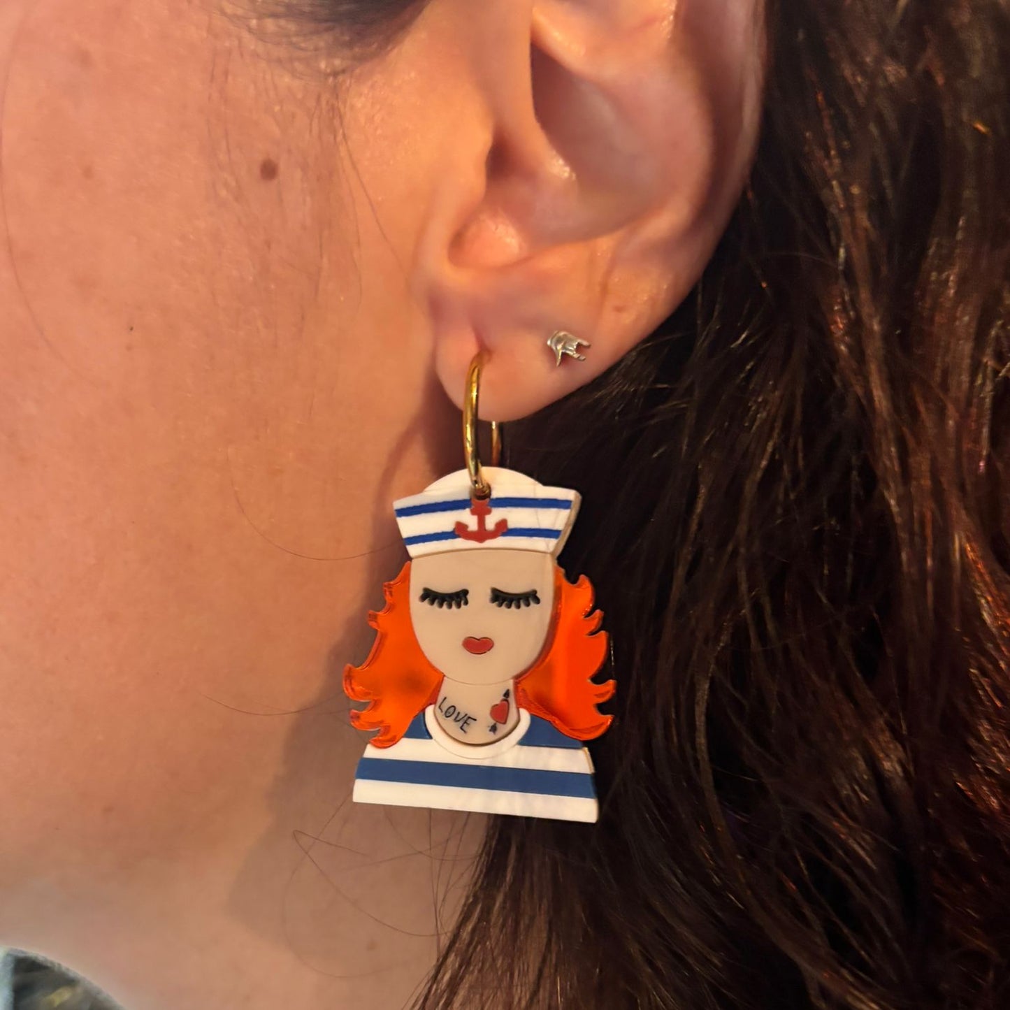 Pendientes Marinera