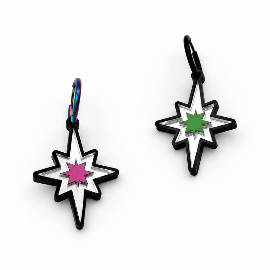 Pendientes Estrella Hechizada