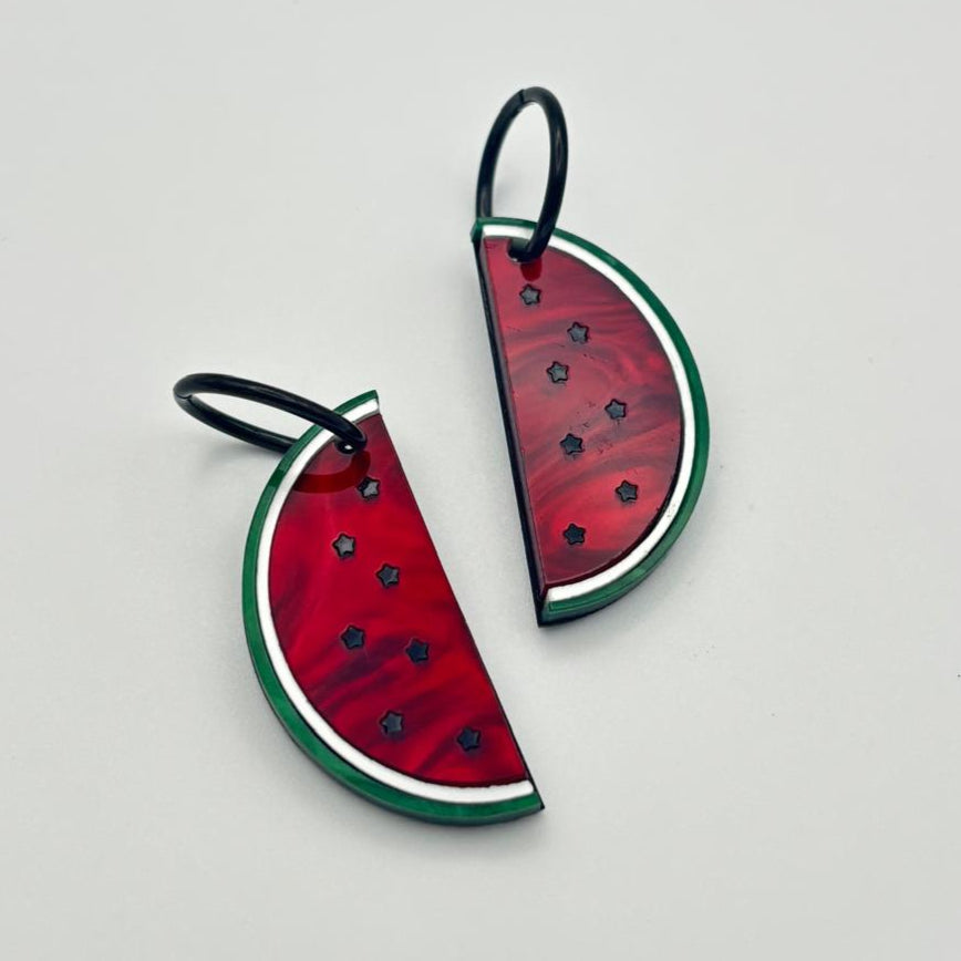 Pendientes Sandía