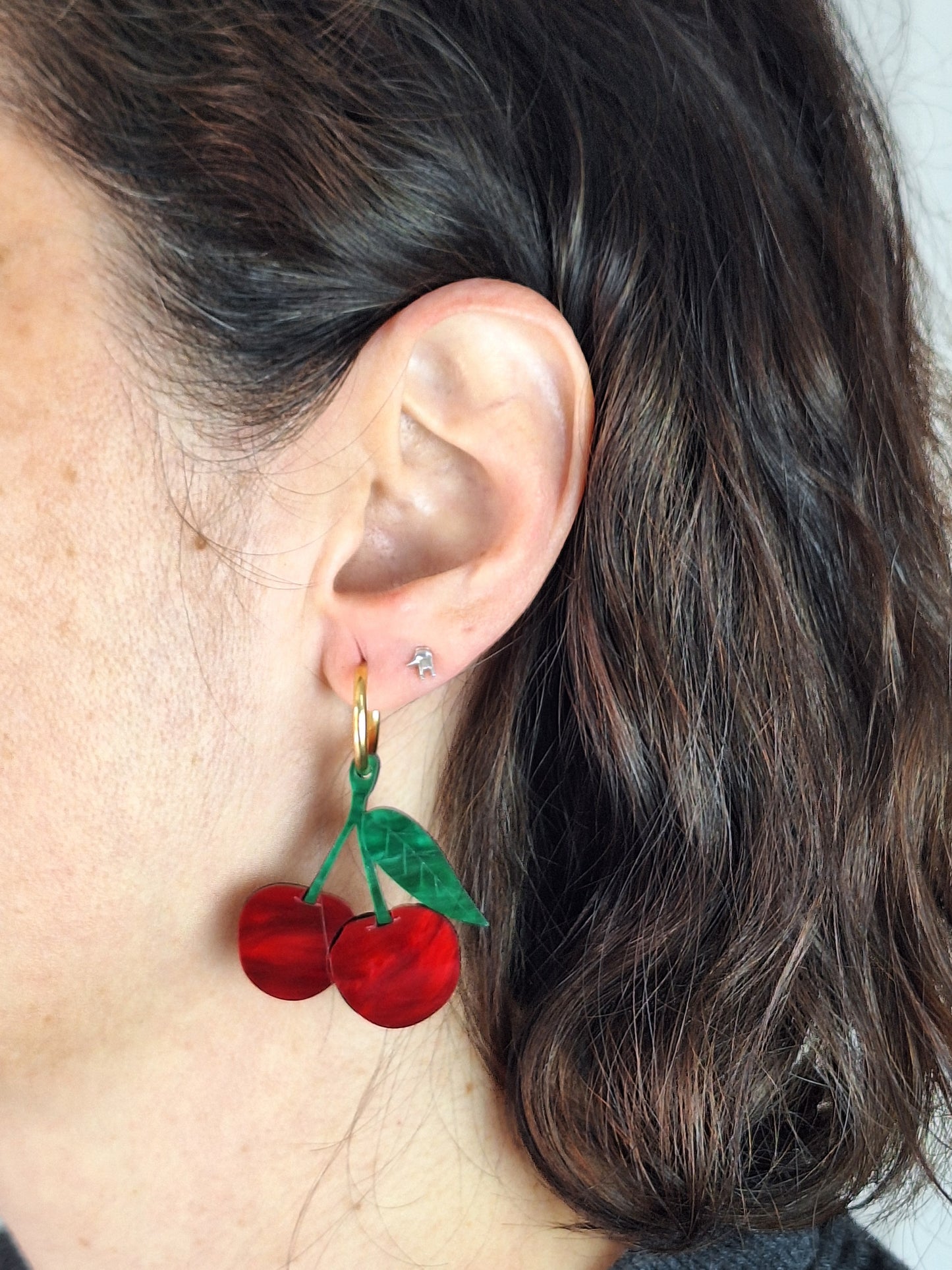 Pendientes Cereza