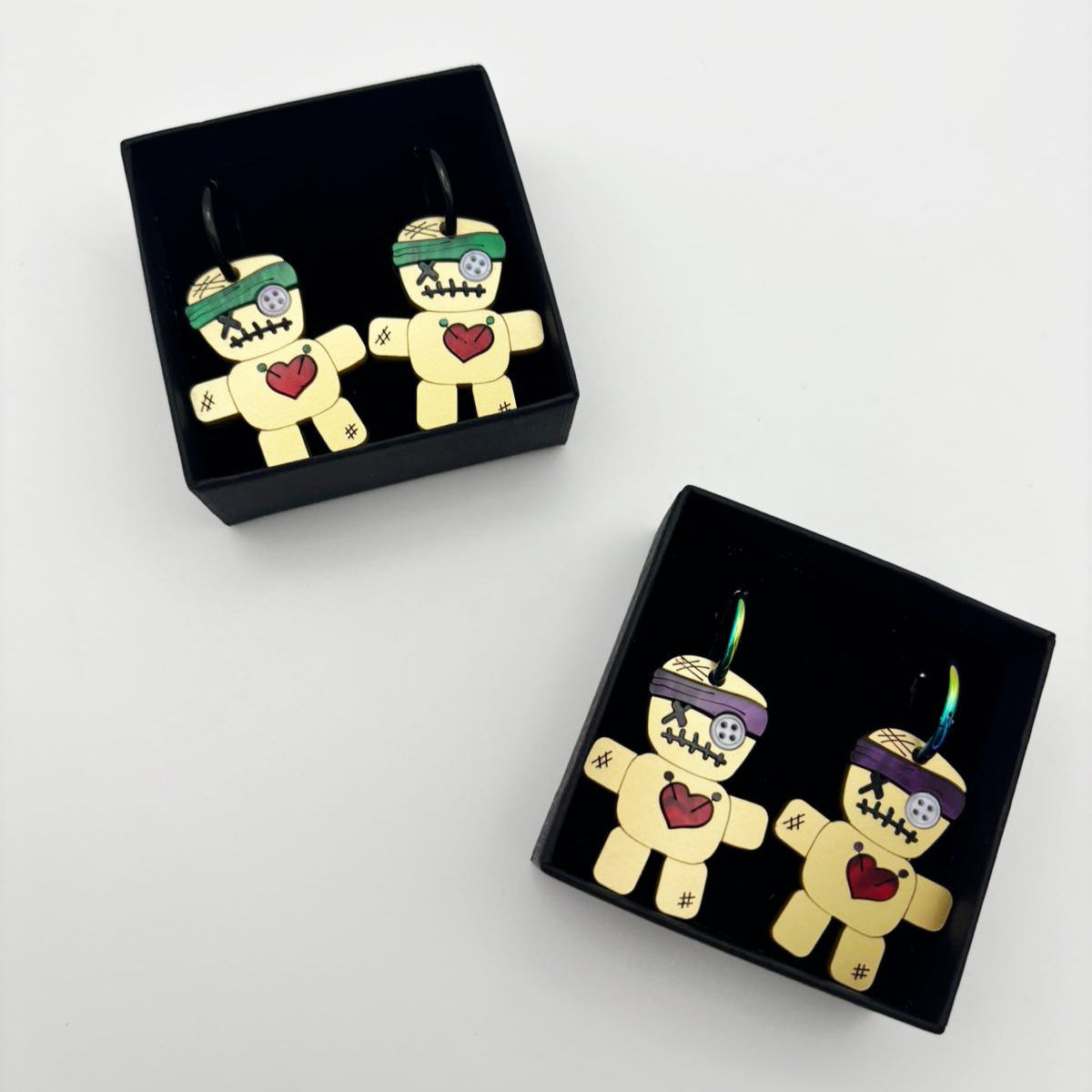 Pendientes Muñeco vudú
