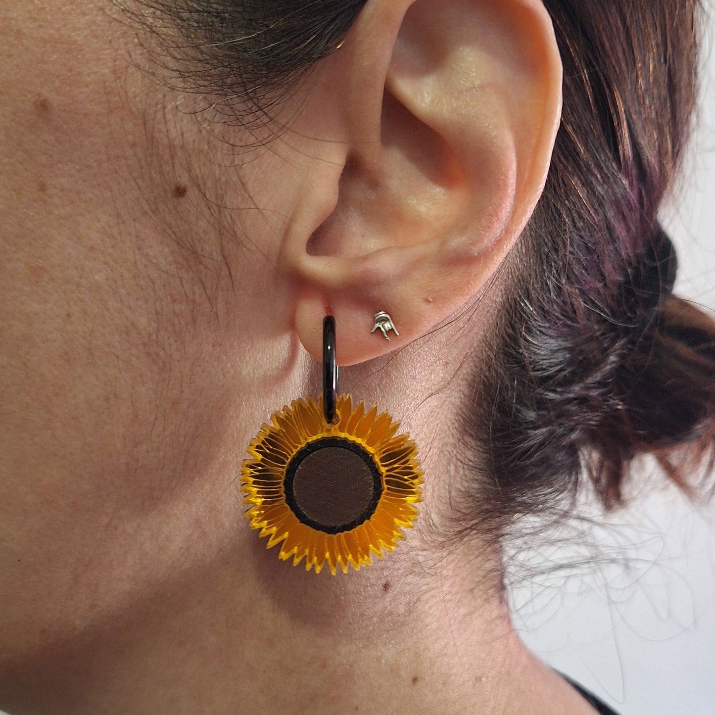 Pendientes de Girasol