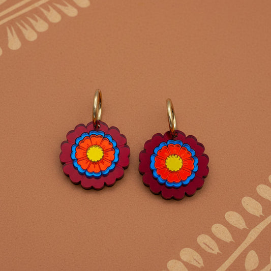 Pendientes Flor Mexicana 2.0