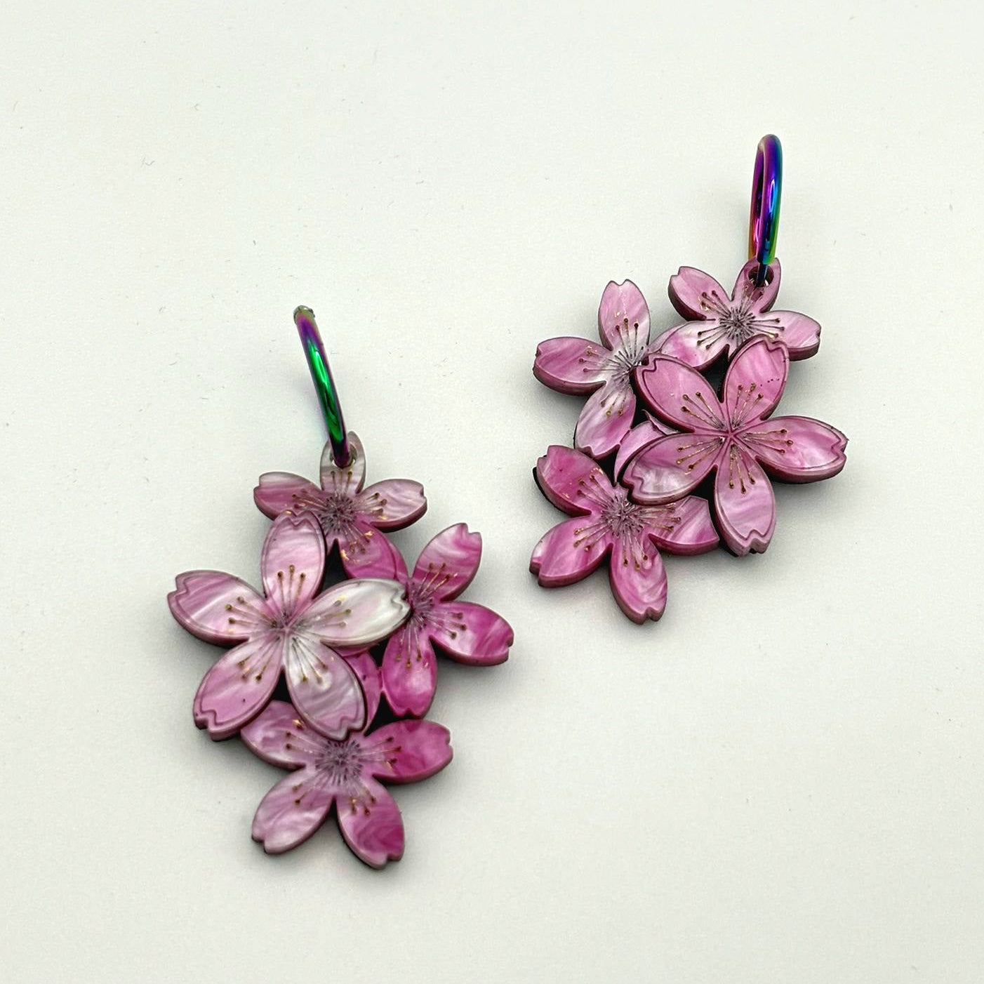 Pendientes Flores de Sakura