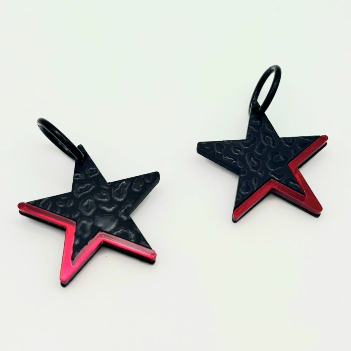 Pendientes Estrella Leopardo