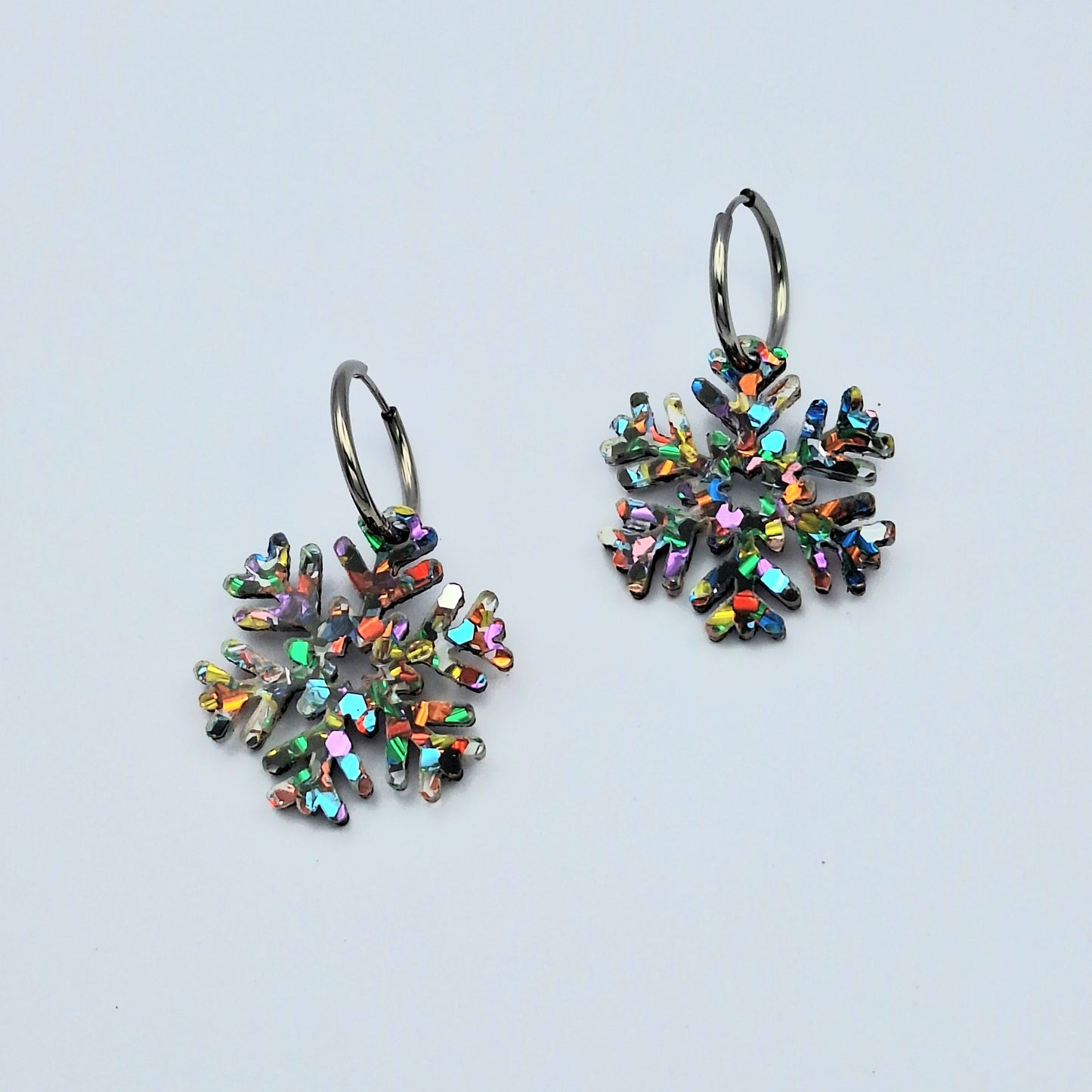 Pendientes Copo de nieve