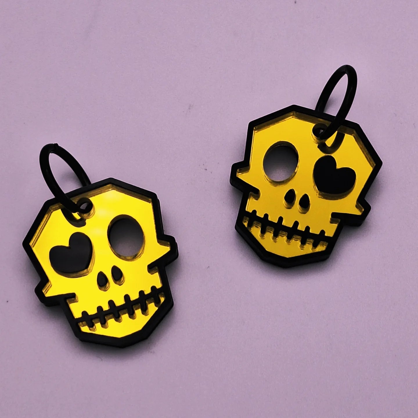 Pendientes Calavera Glam