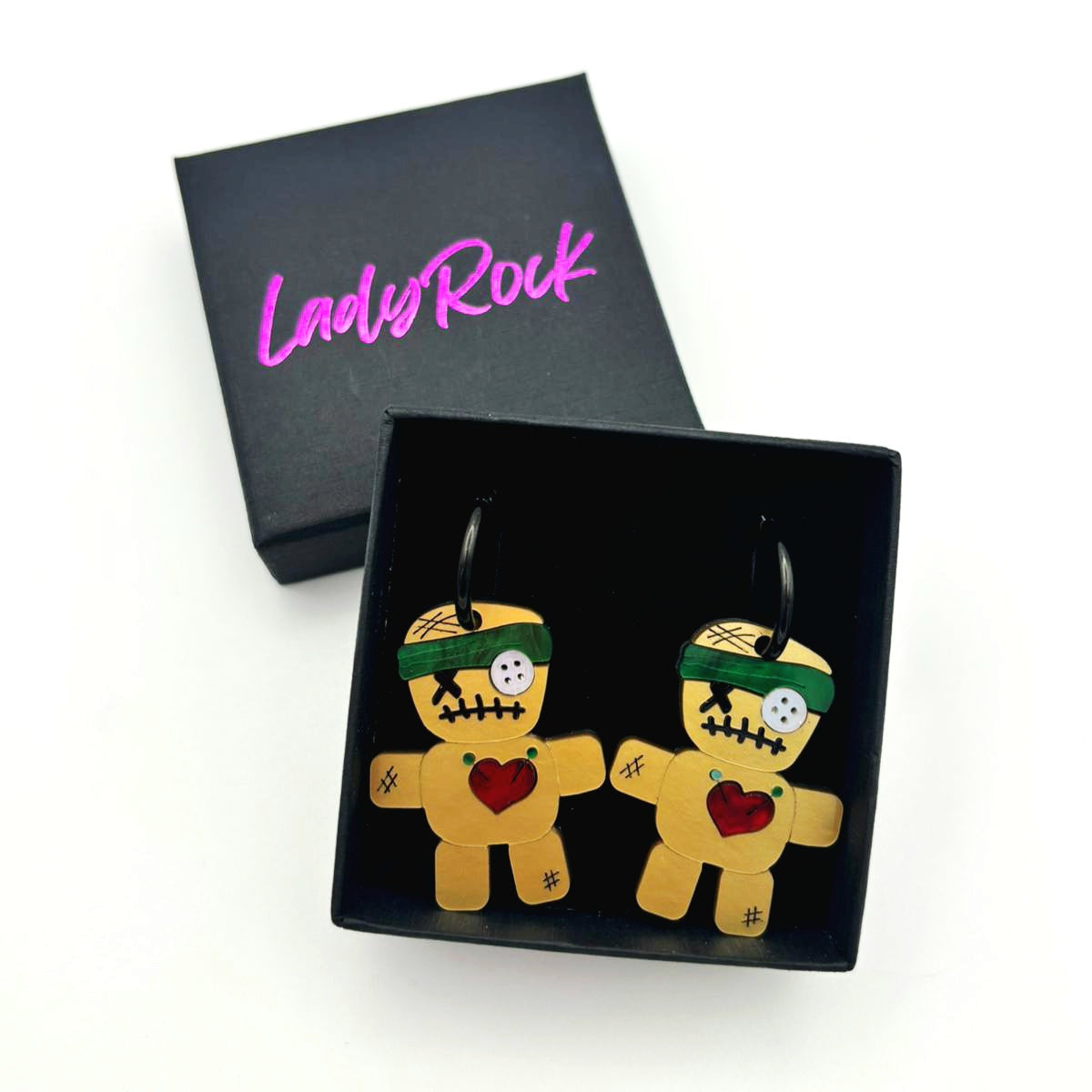 Pendientes Muñeco vudú