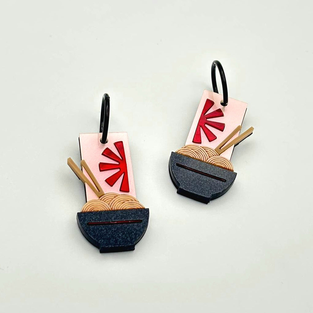 Pendientes Ramen