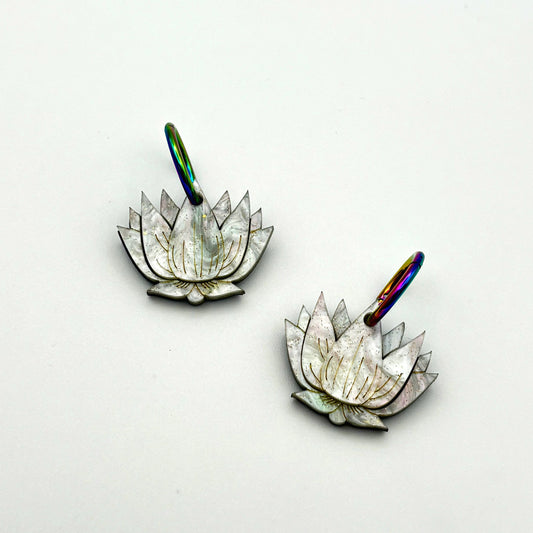 Pendientes Flor de Loto