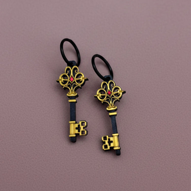 Pendientes Llave Mágica