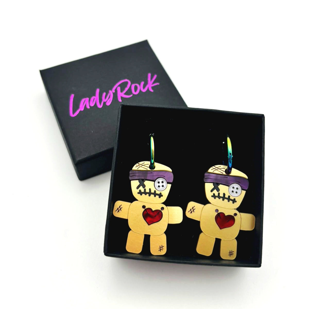 Pendientes Muñeco vudú