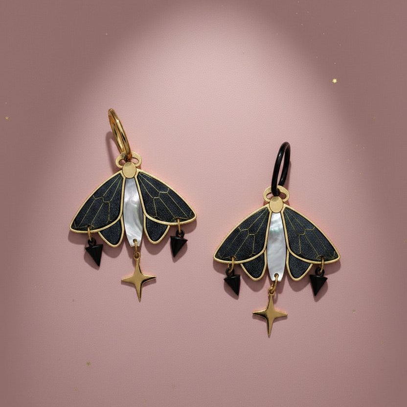 Pendientes de Polilla Mística