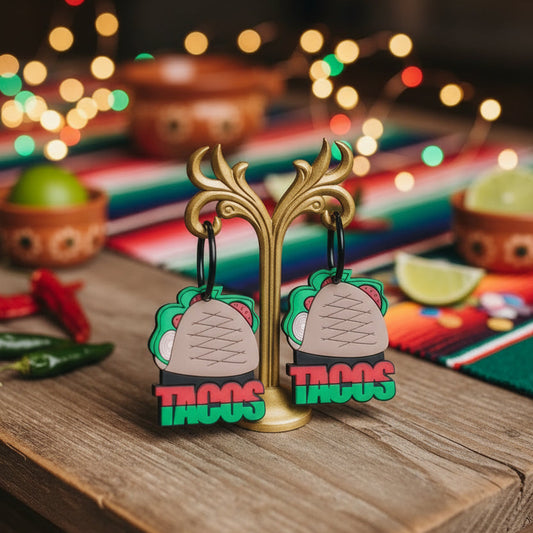 Pendientes Cartel Tacos