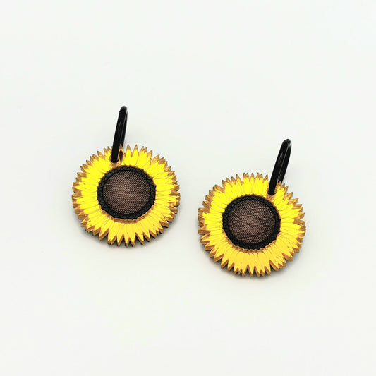 Pendientes de Girasol