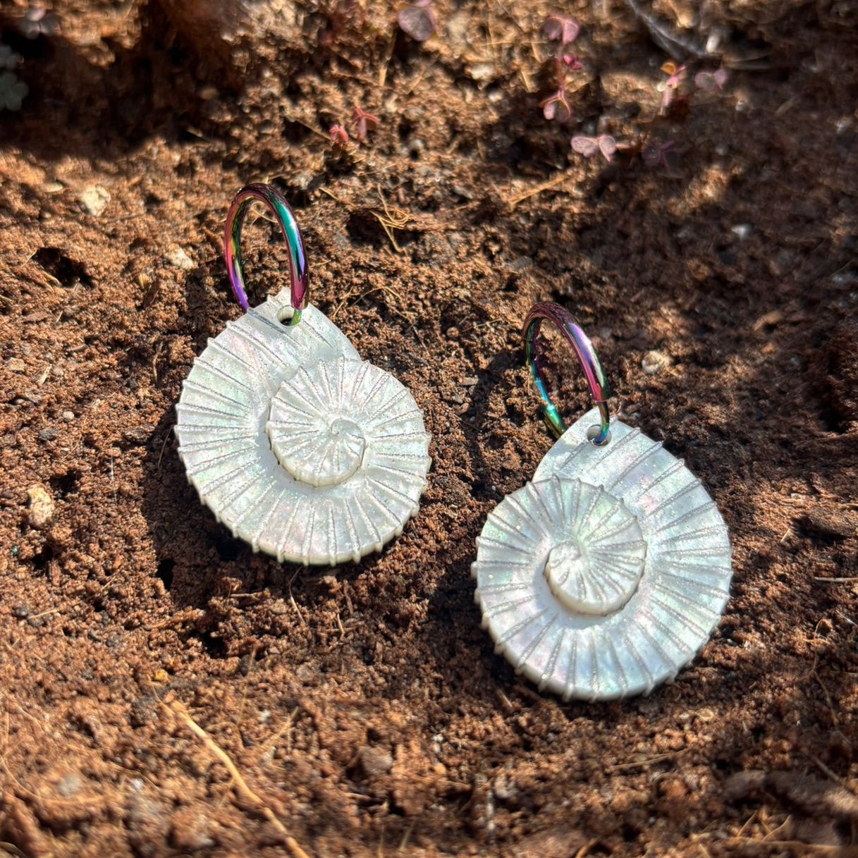 Pendientes Caracola