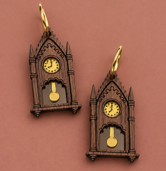 Pendientes Reloj Gótico