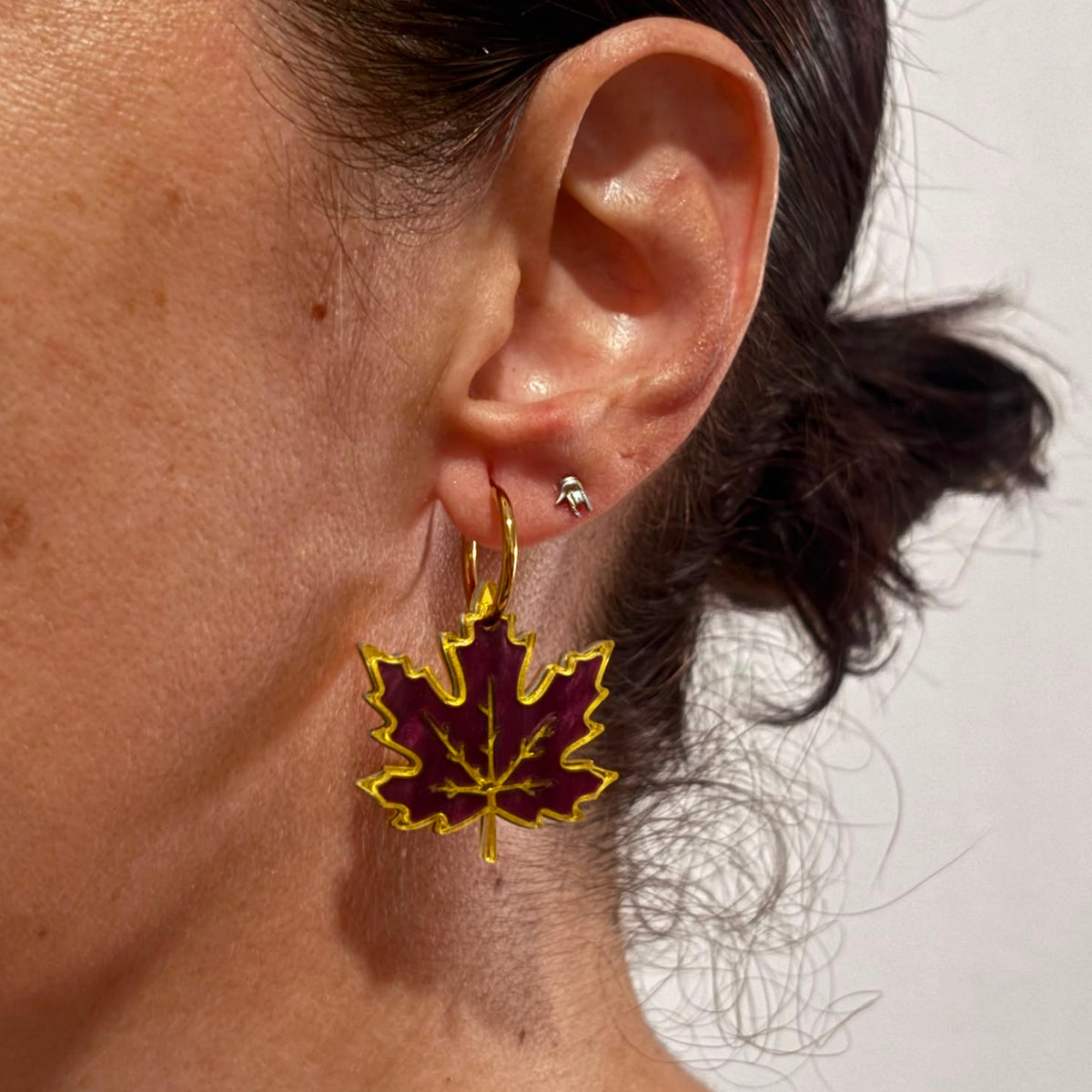 Pendientes Hoja de Otoño'26