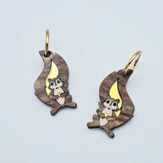 Pendientes Ardilla