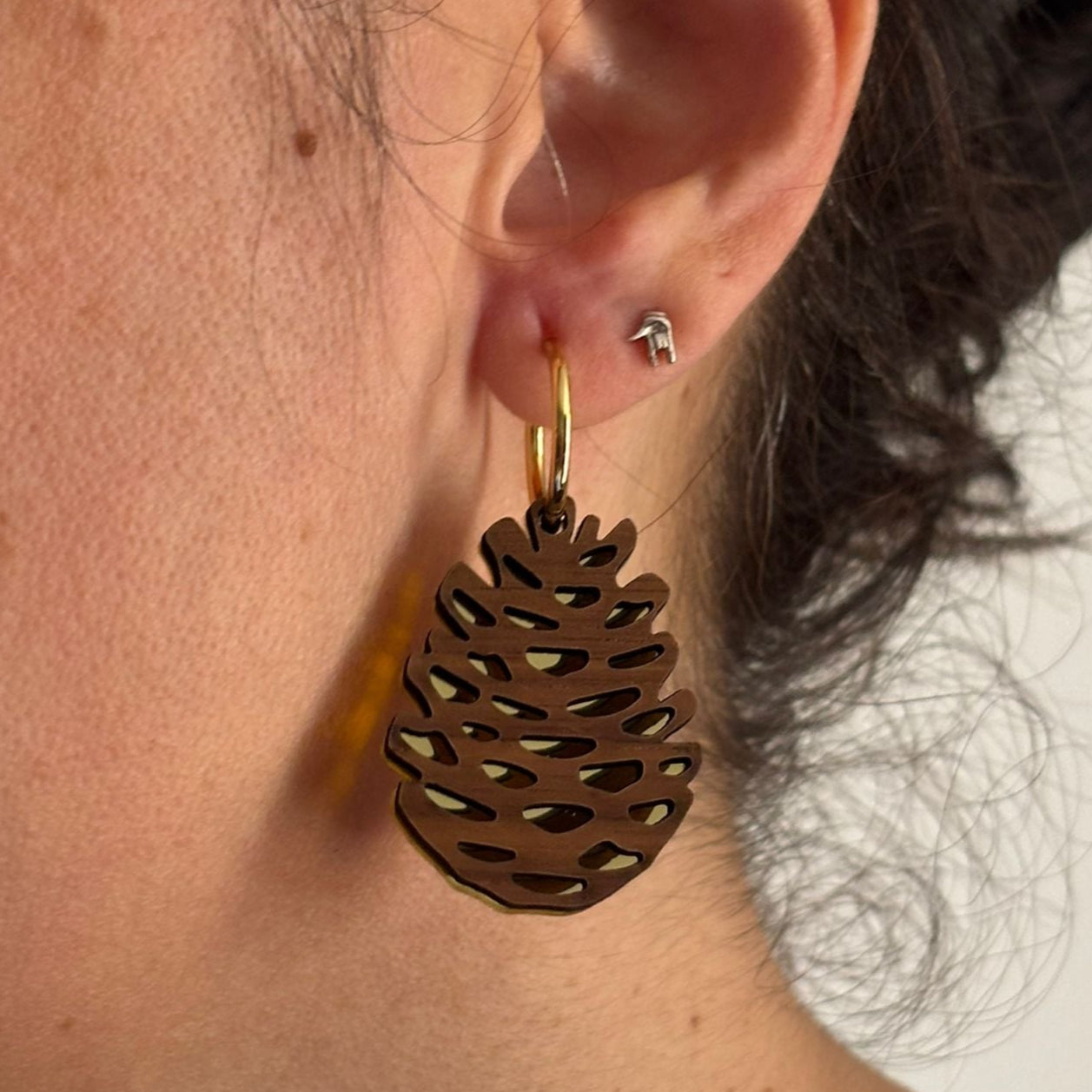 Pendientes Piña de Otoño