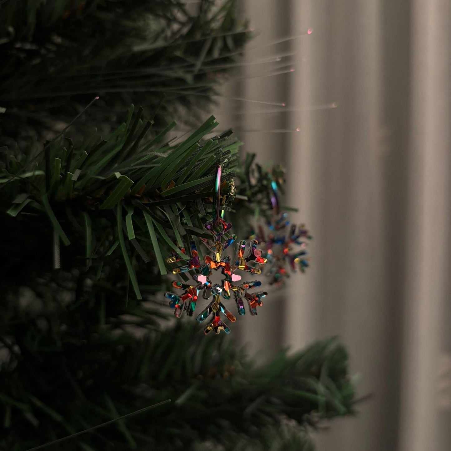 Pendientes Copo de nieve